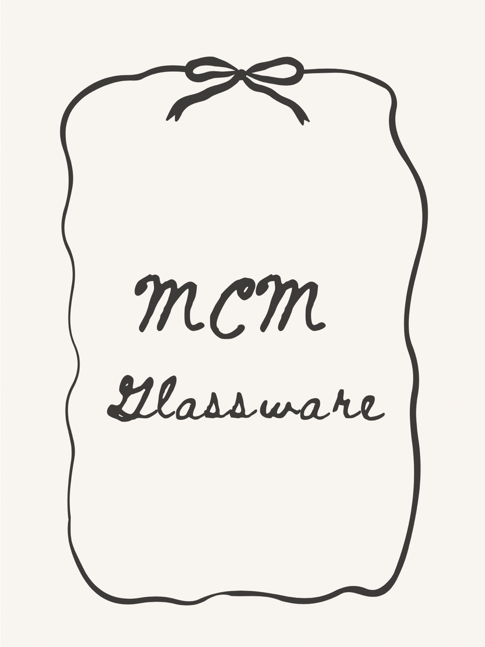 MCM Glassware